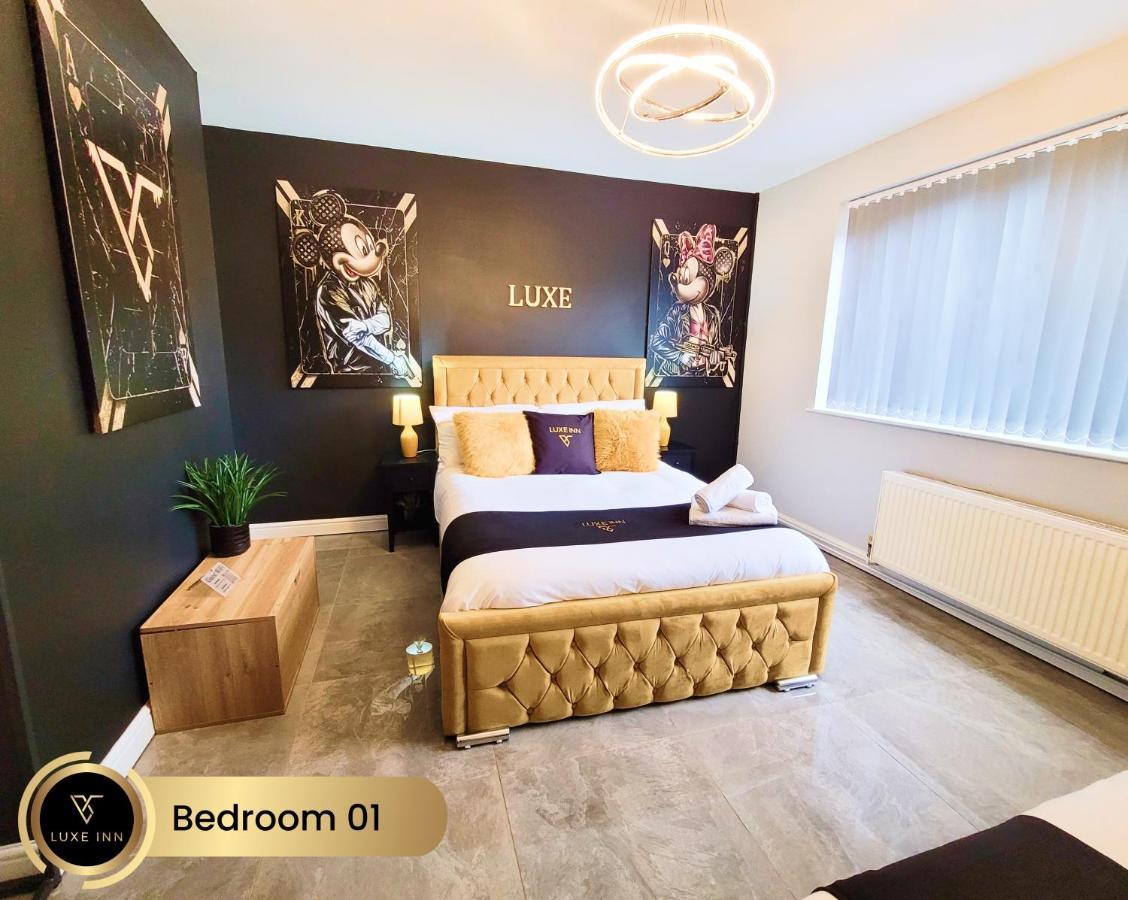 Nr Birmingham City Centre, 5 Bed, Luxe Inn Exterior foto