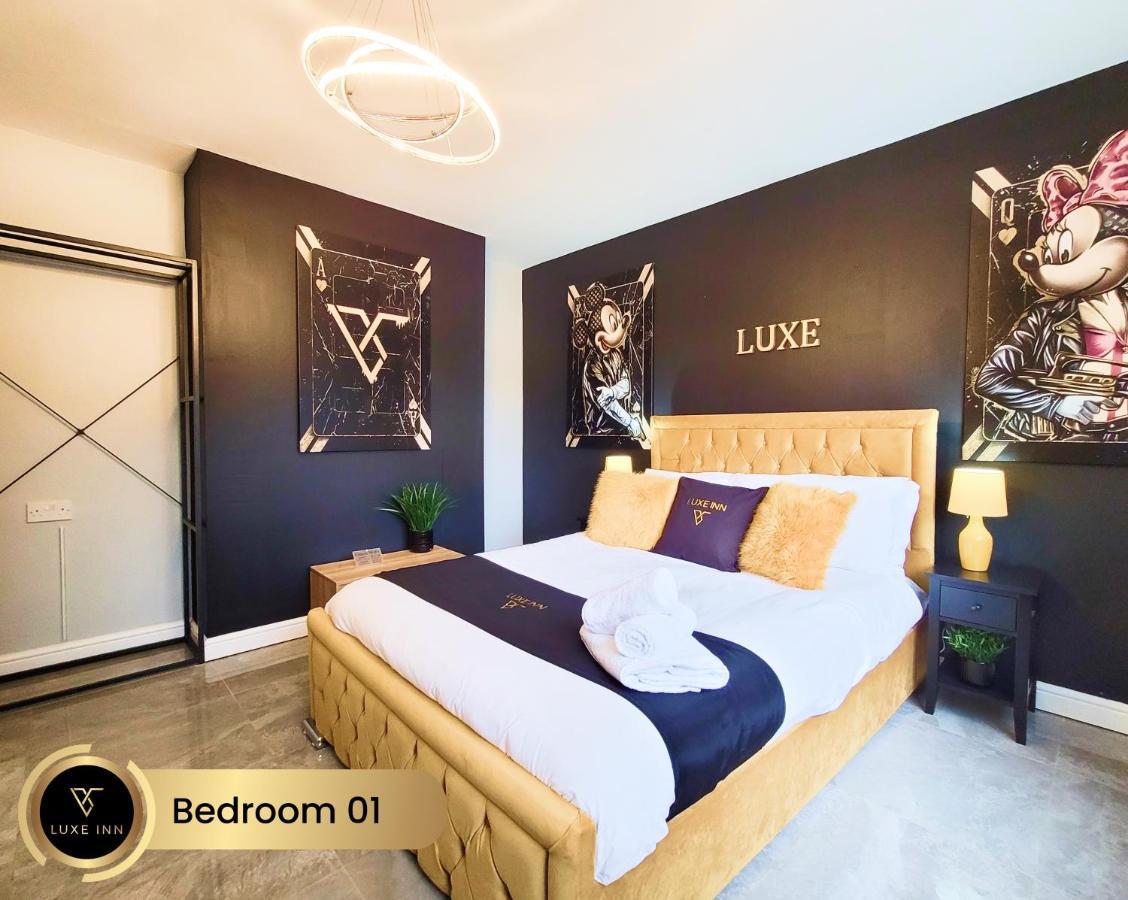 Nr Birmingham City Centre, 5 Bed, Luxe Inn Exterior foto